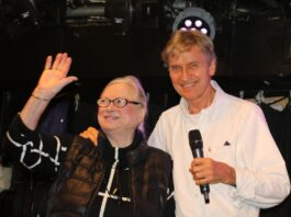Jørgen de Mylius sammen med vinder af Mylle prisen Birthe Wilke