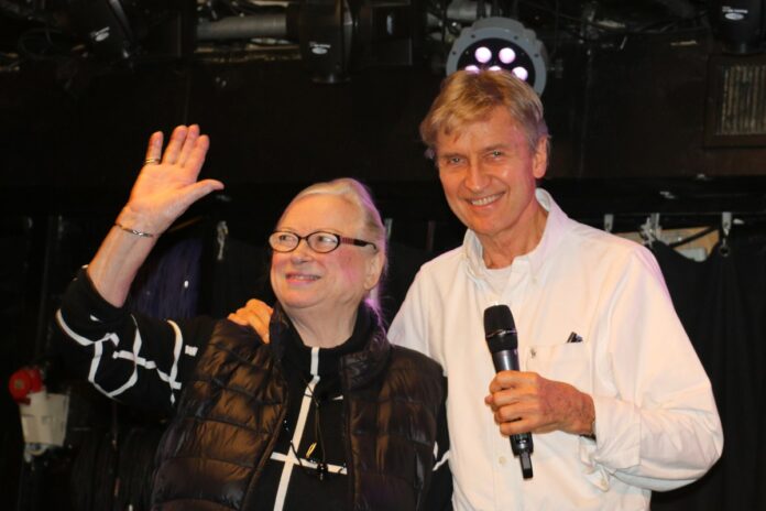 Jørgen de Mylius sammen med vinder af Mylle prisen Birthe Wilke