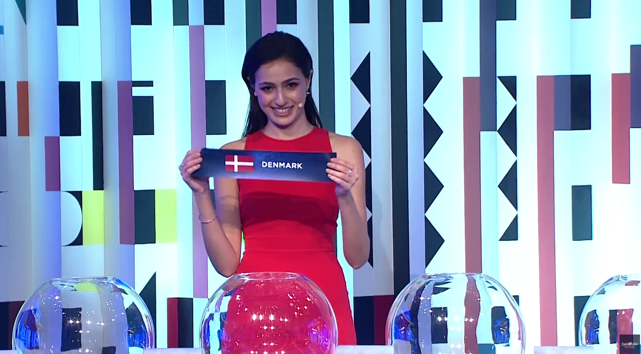 Resultatet af dagens lodtrækning: Danmark i 2. semifinale