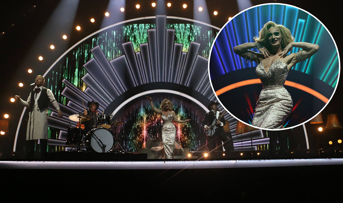 Tinus de Schunard var ‘Dronning af Baren’ i Dansk Melodi Grand Prix