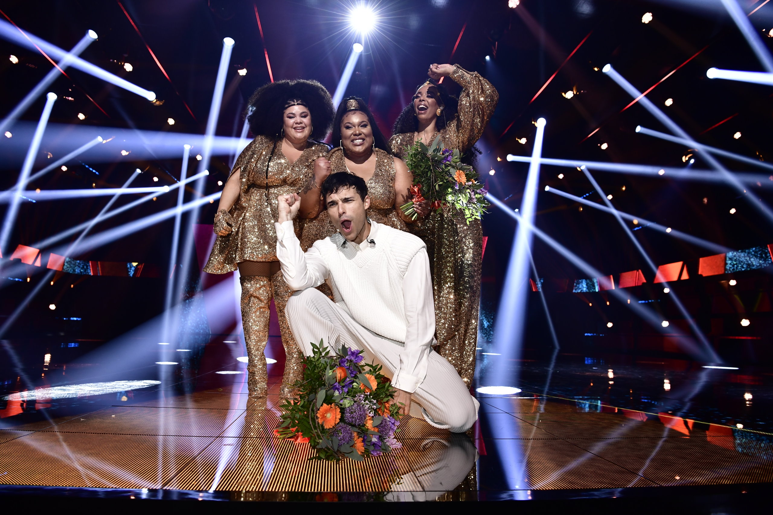 Sverige: Eric Saade og The Mamas er klar til finalen