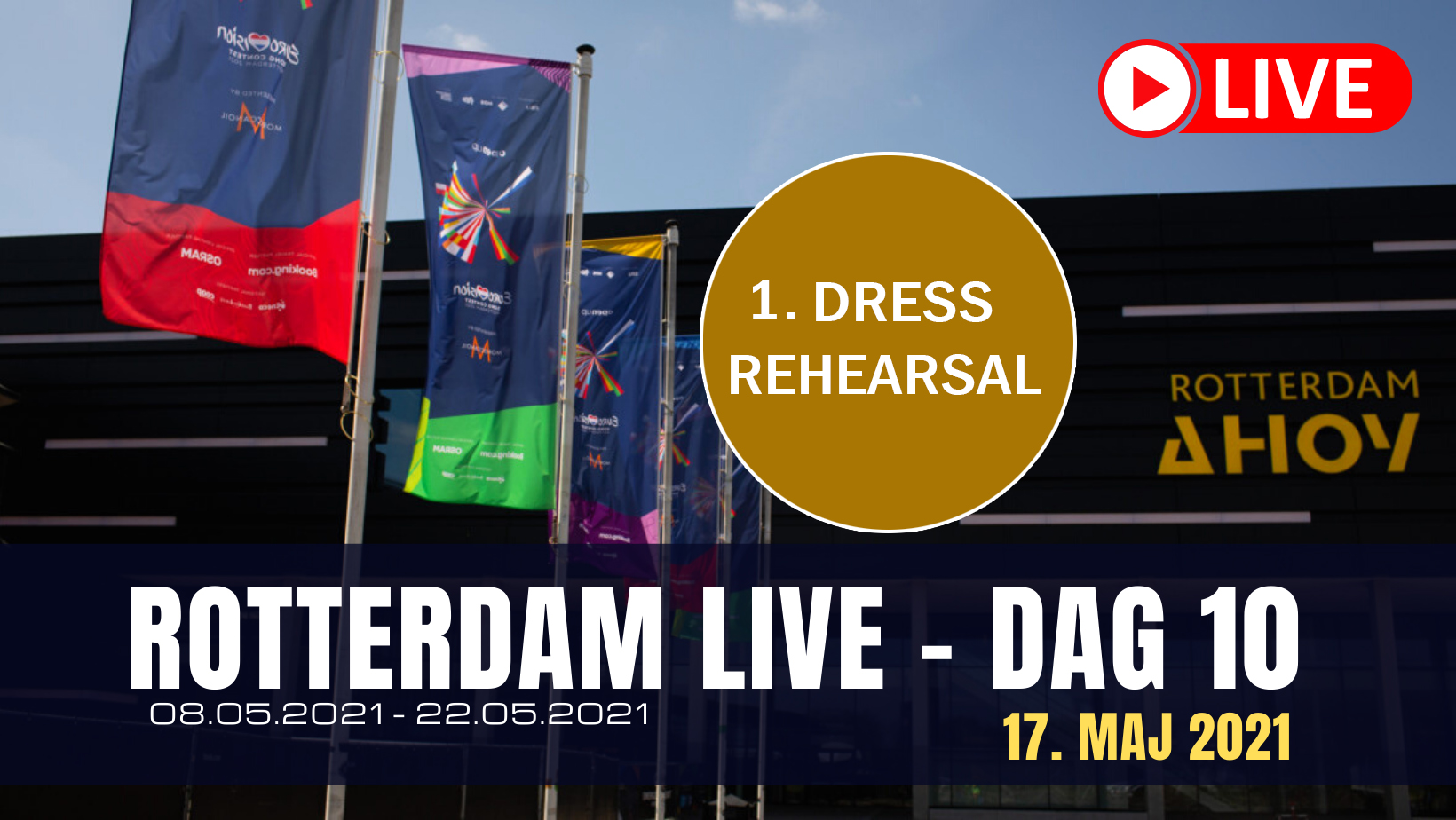 Liveblog – Semifinale 1, dress Rehearsal 1
