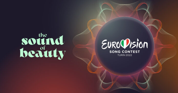 Eurovision 2022 logo - The Sound of Beauty