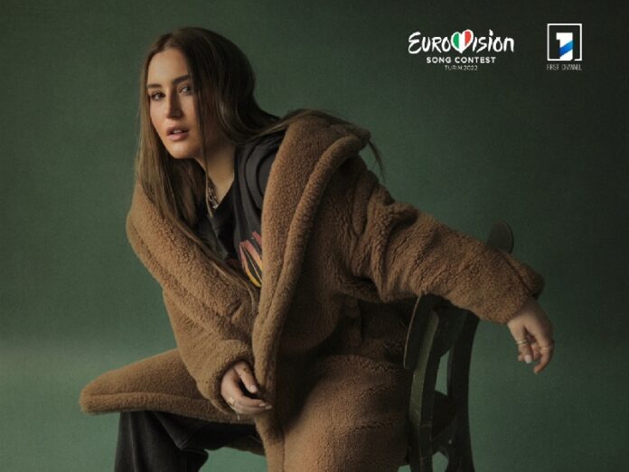 Rosa Linn synger "Snap" i Eurovision Song Contest 2022
