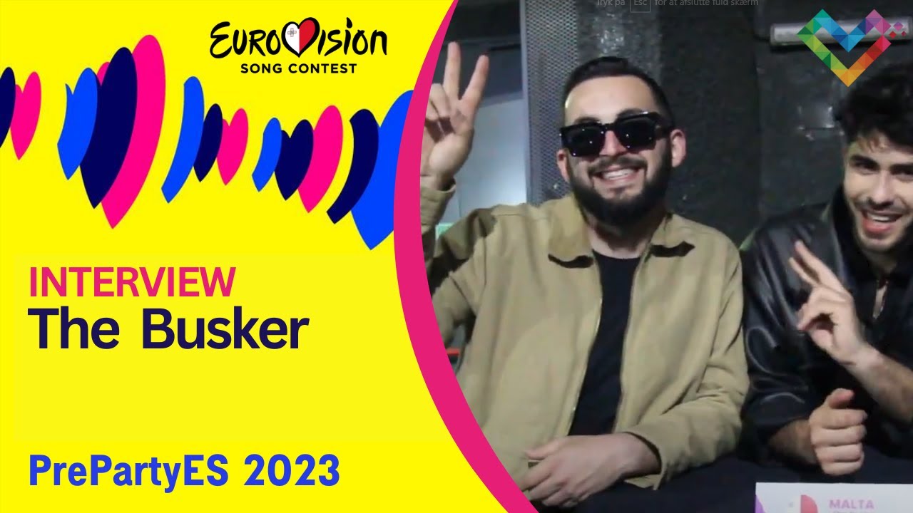 Interview med The Busker | Malta (Eurovision PrePartyES 2023 Madrid) 