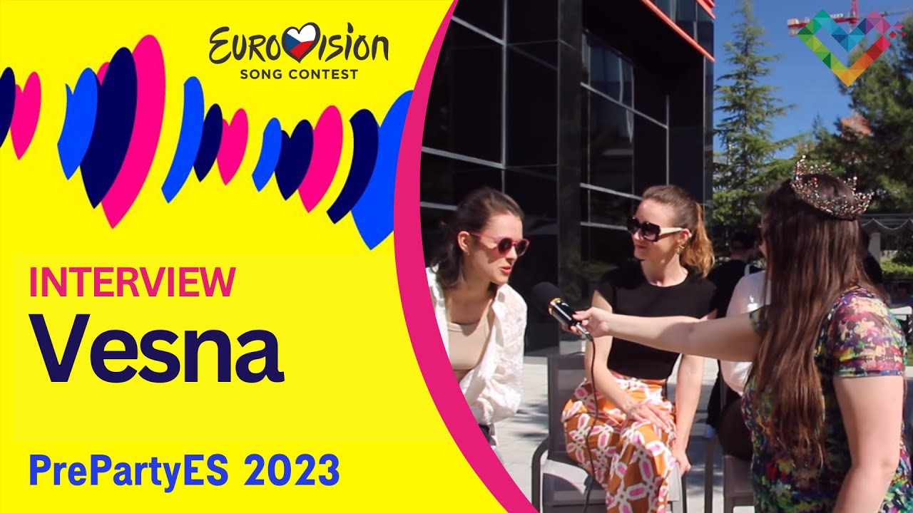 Interview med VESNA | Tjekkiet (Eurovision PrePartyES 2023 Madrid) 