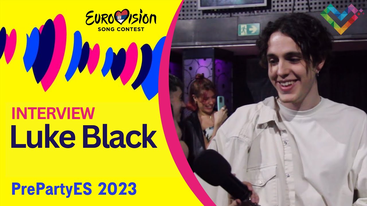 Interview med Luke Black | Serbien (Eurovision PrePartyES 2023 Madrid)