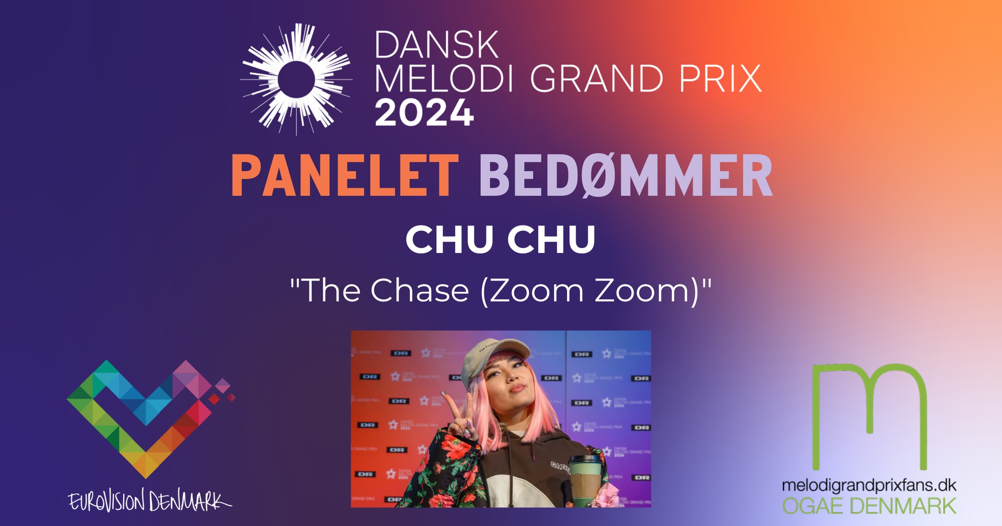 Panelet bedømmer Chu Chu – “The Chase (Zoom Zoom)” (DMGP 2024)