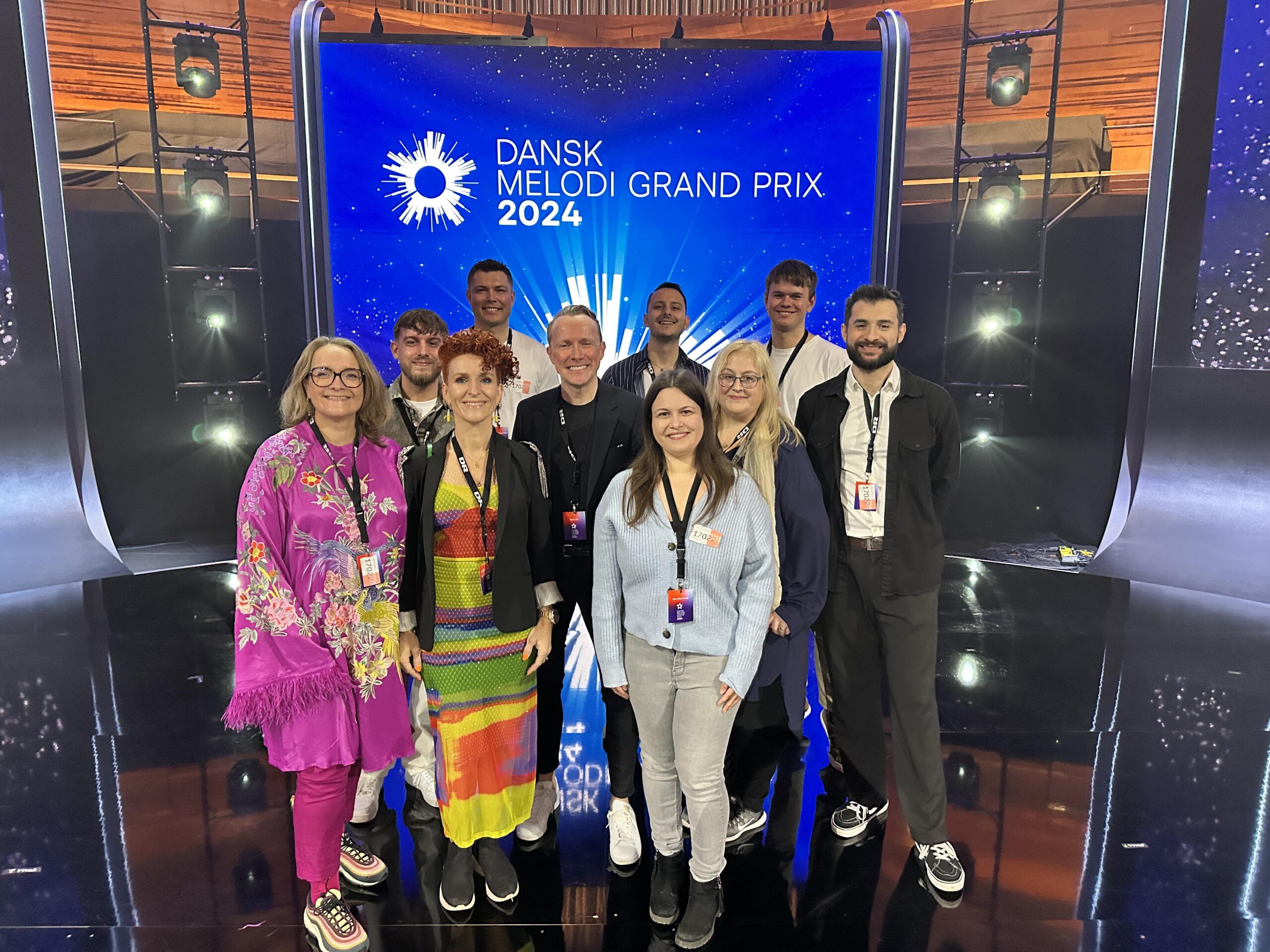De sad i den danske jury i Dansk Melodi Grand Prix 2024