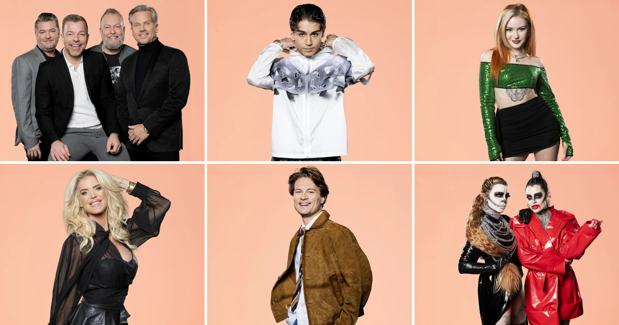 Artisterne i delfinale 5, Melodifestivalen 2025