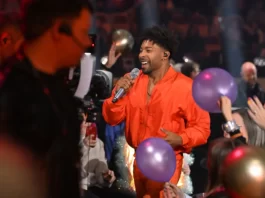 John Lundvik vandt 1. delfinale i Melodifestivalen 2025