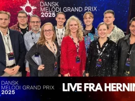 Juryen i Dansk Melodi Grand Prix 2025 bestod af 10 danske og 10 udenlandske medlemmer