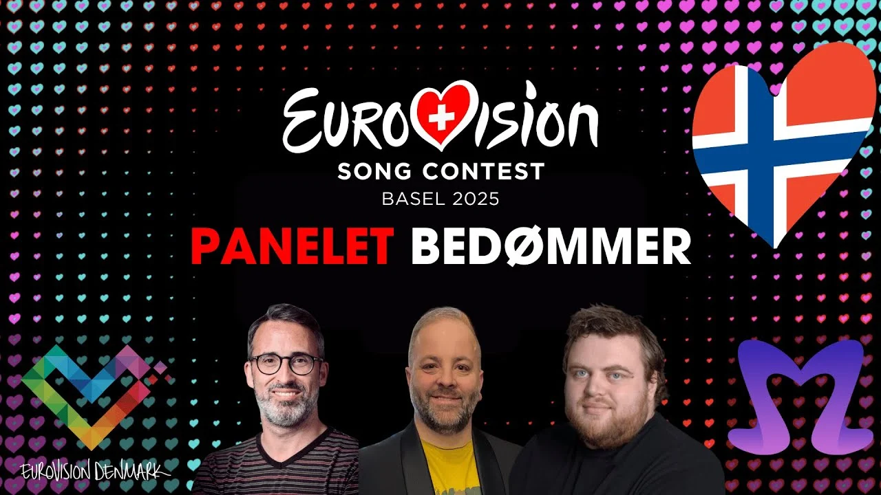 Eurovision 2025 nærmer sig – og vi tæller ned med daglige anmeldelser, point og reaktioner fra vores panel på alle årets sange