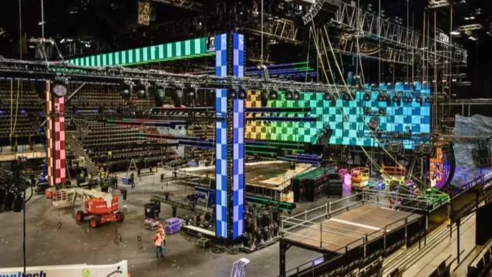 Presseevent på Rhinen i Basel før Eurovision 2025 – værter og arrangører præsenterer byens planer og showdetaljer