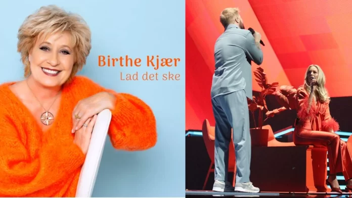 Birthe Kjær er aktuel med en ny sang, Lad det ske, som er en dansk version af Melodi Grand Prix-sangen "Let it Go" fra 2022.
