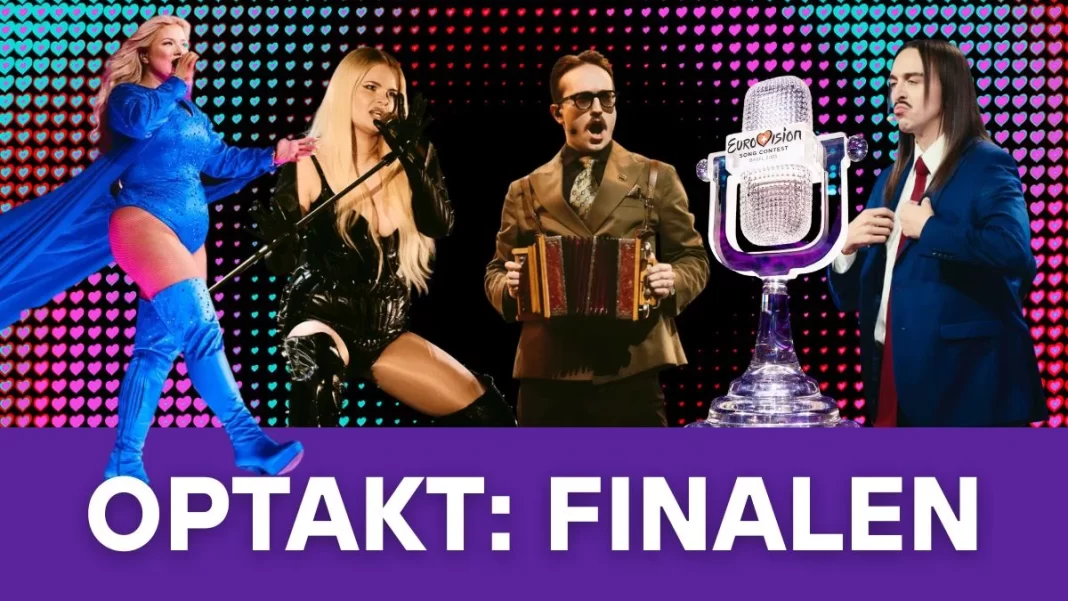 Eurovision 2025 finalen afvikles i aften fra kl. 21.00. Læs optakten og blive opdateret på alt, hvad der sker i showet