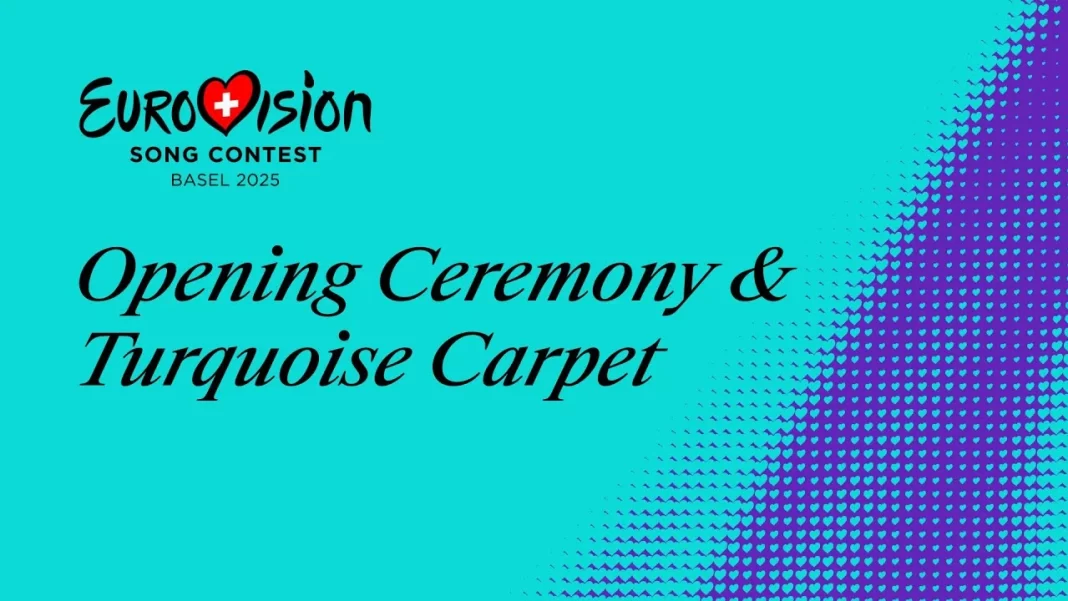 LIVE fra Basel! Eurovision stjernerne på Turquoise Carpet fra 13.45