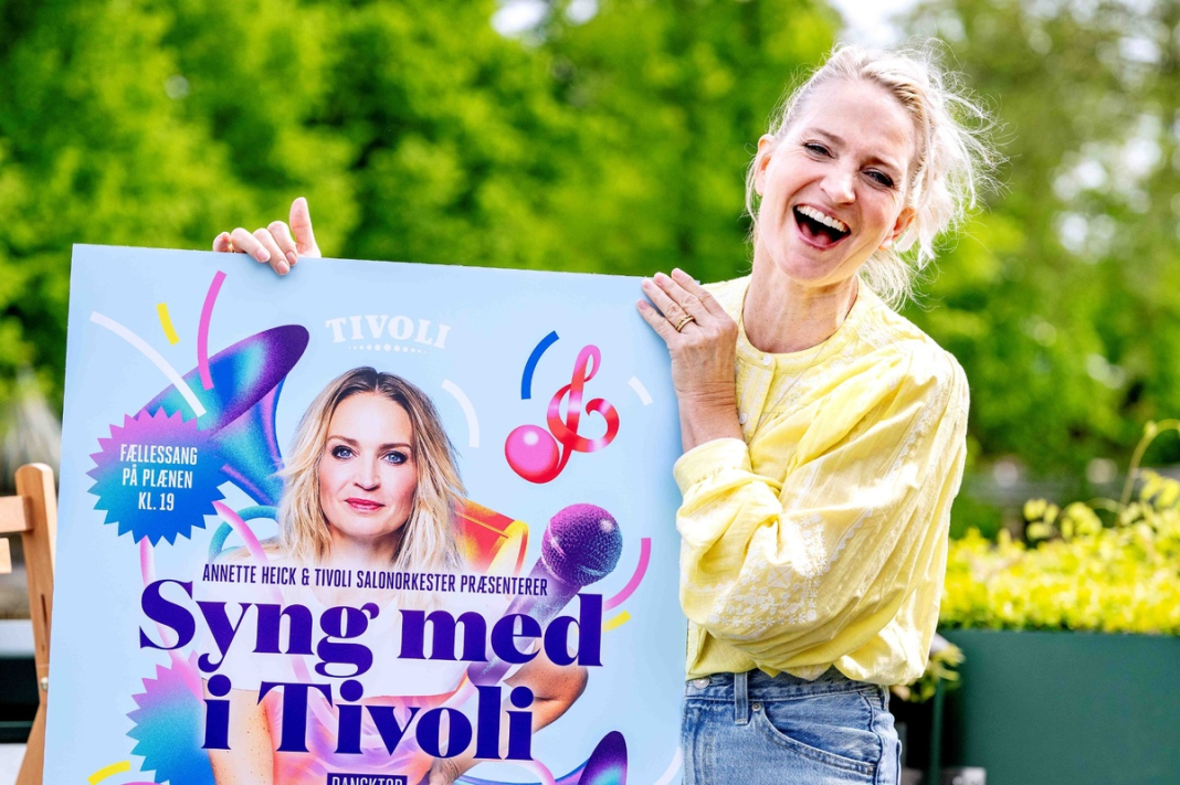 Sommerens musikfest: Annette Heick inviterer til Syng med i Tivoli med Melodi Grand Prix-klassikere