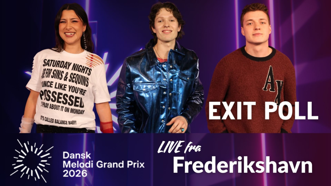 Exit Poll: Her er vinderen af generalprøven ved Dansk Melodi Grand Prix 2026