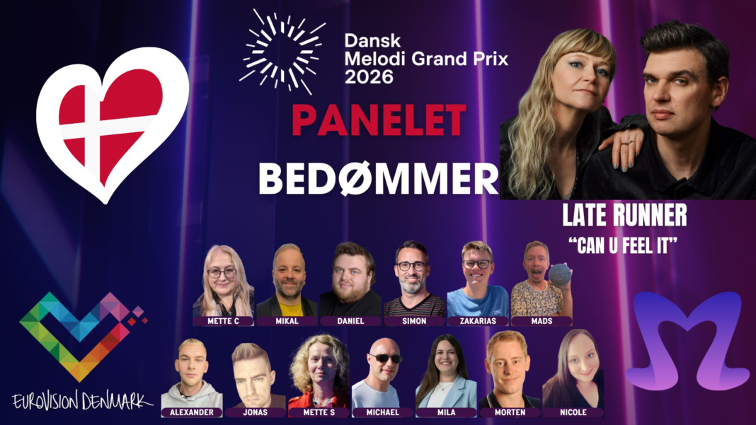 Panelet bedømmer Late Runner – “Can U Feel it?” (DMGP 2026)