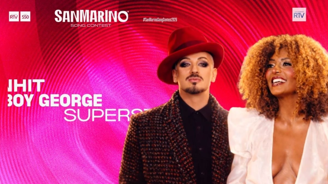 80’er ikonet Boy George dyster i San Marinos nationale finale